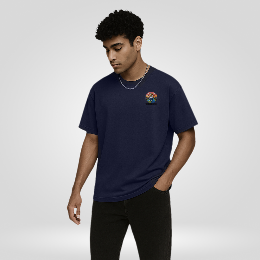 Yobro Chapter 2 Tee in Navy Blue