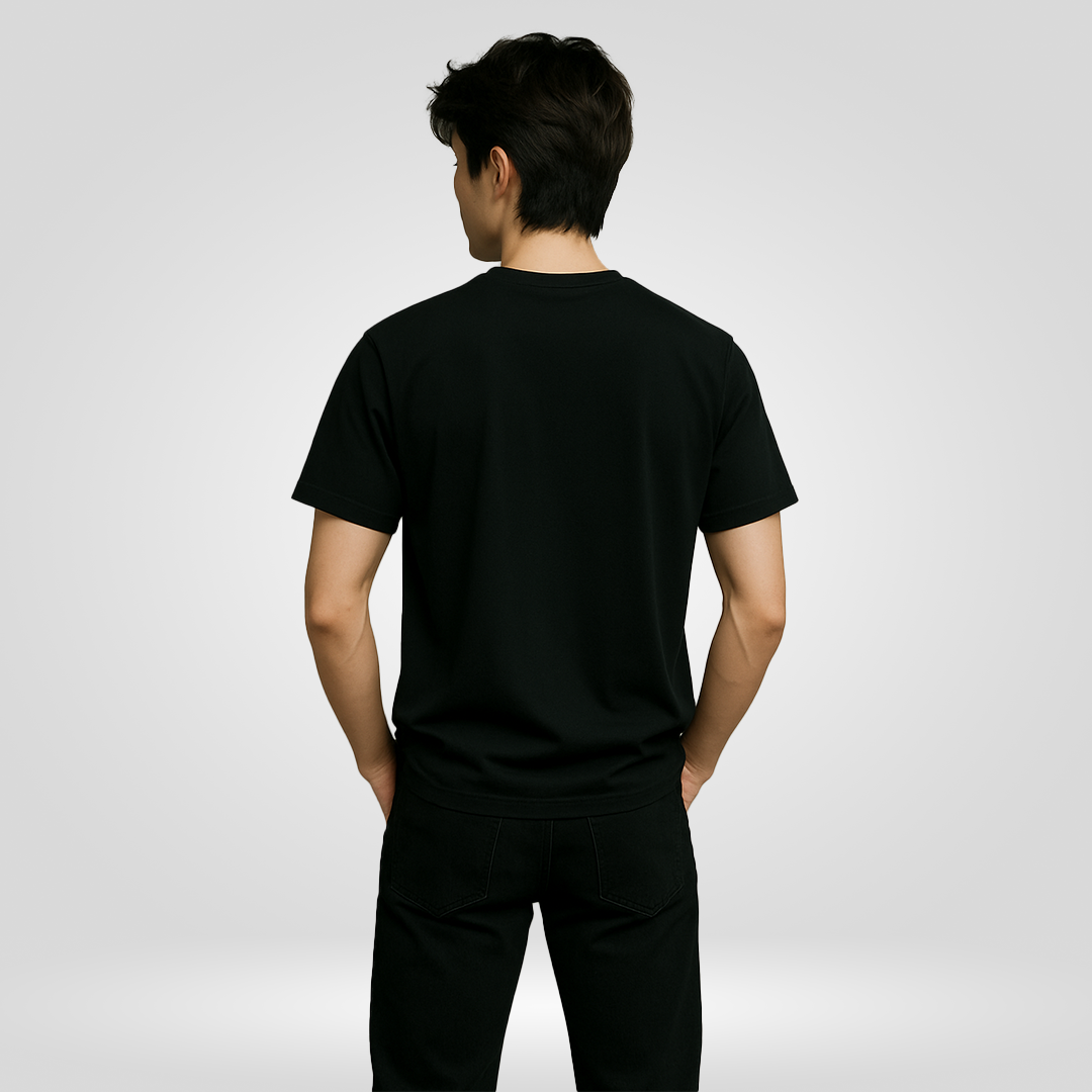UberRaw Basic T-Shirt in Classic Black