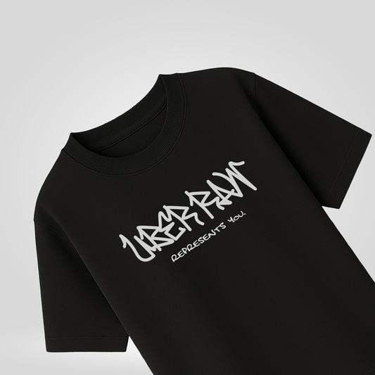 UberRaw Basic T-Shirt in Classic Black