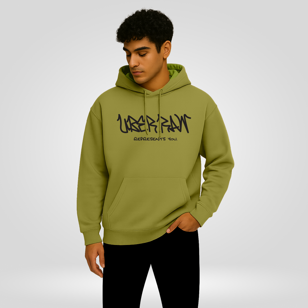 Elite Hoodie: Dark Mustard