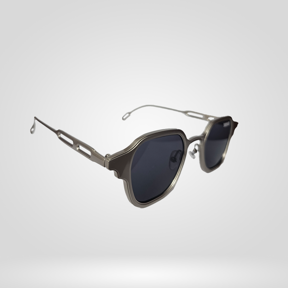 Chrome Hustle Rectangular Sunglasses