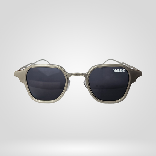 Chrome Hustle Rectangular Sunglasses