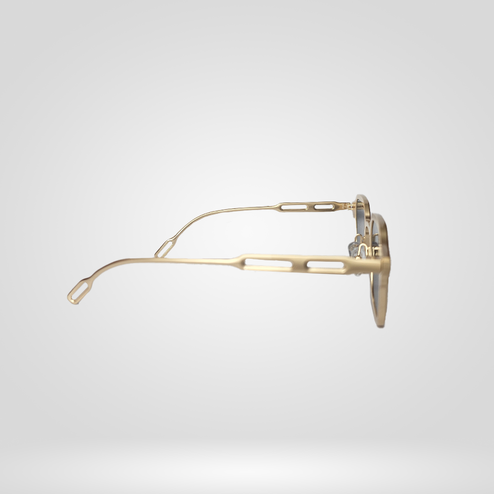 Chrome Hustle Rectangular Sunglasses