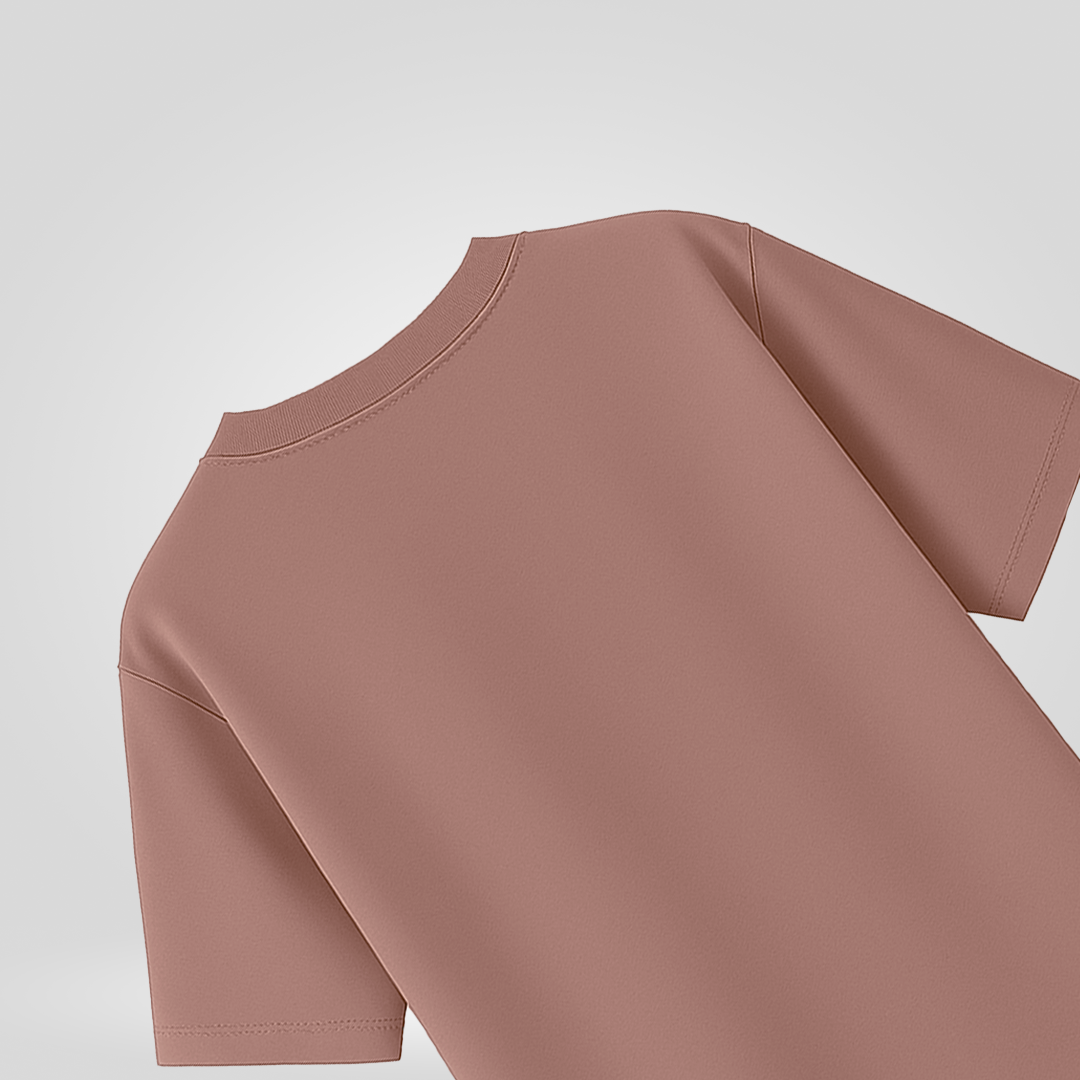 Basic T-Shirt in Mauve Taupe