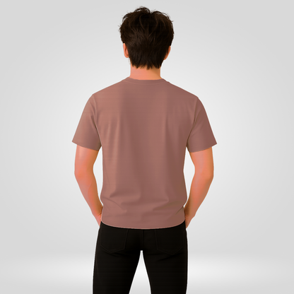 Basic T-Shirt in Mauve Taupe