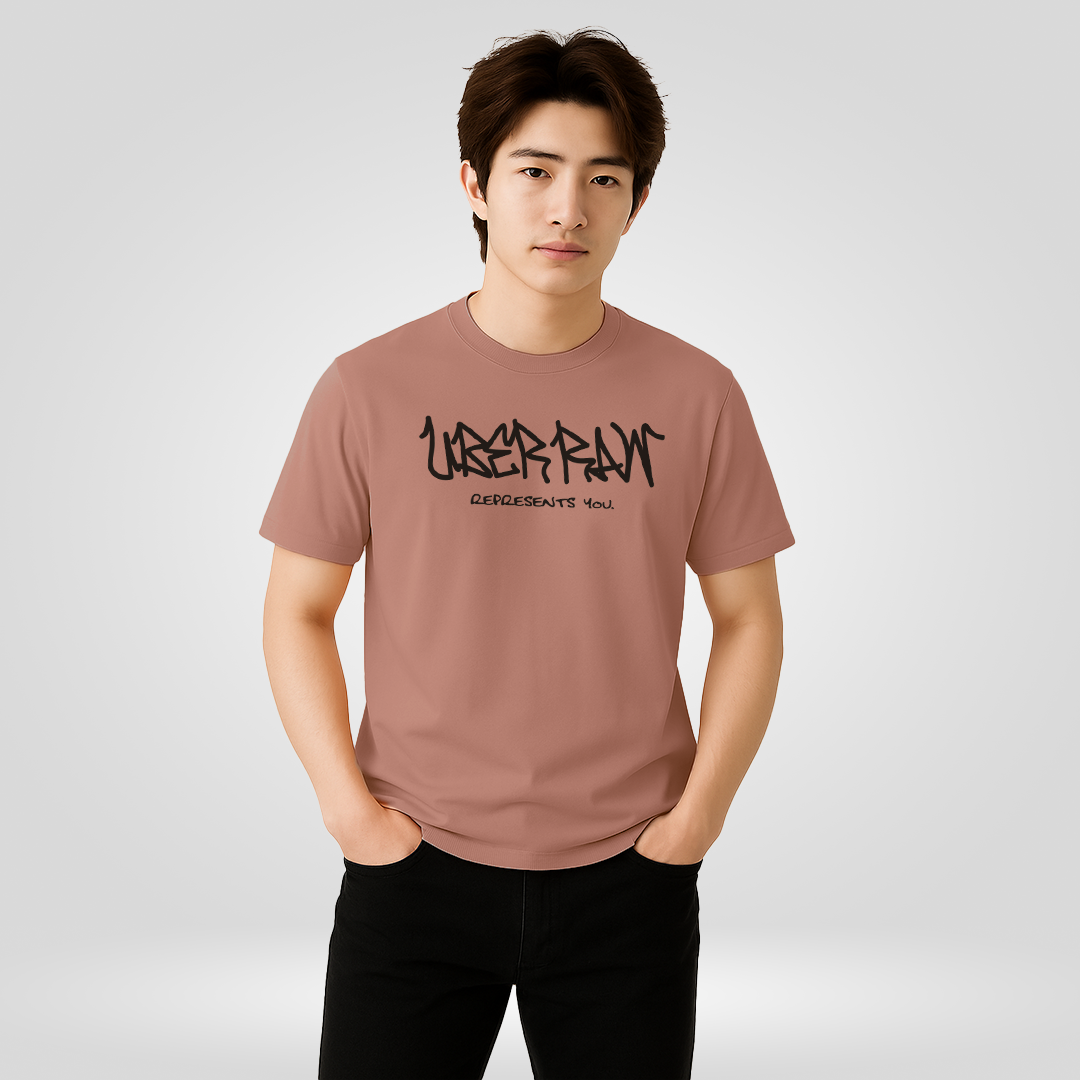 Basic T-Shirt in Mauve Taupe