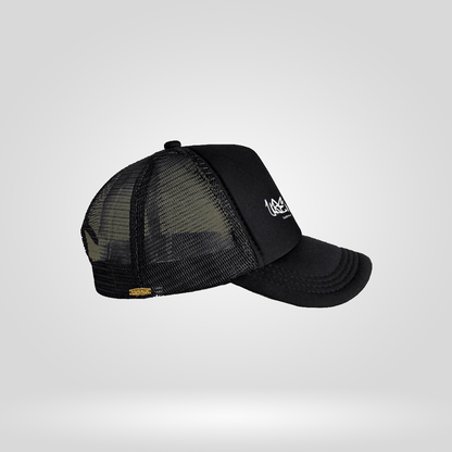 Black Trucker Cap