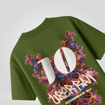 Champion Tee in Olive Green