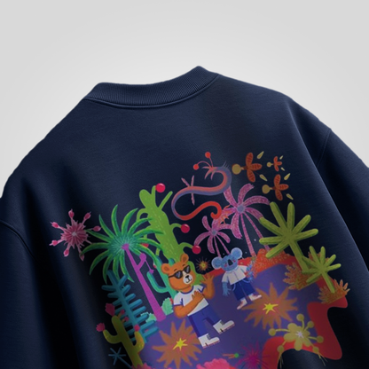 Yobro Chapter 2 Tee in Navy Blue