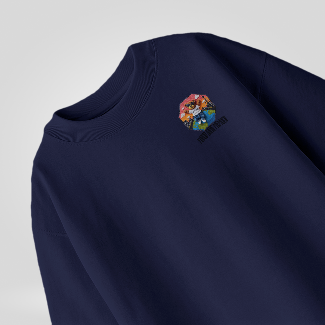 Yobro Chapter 2 Tee in Navy Blue