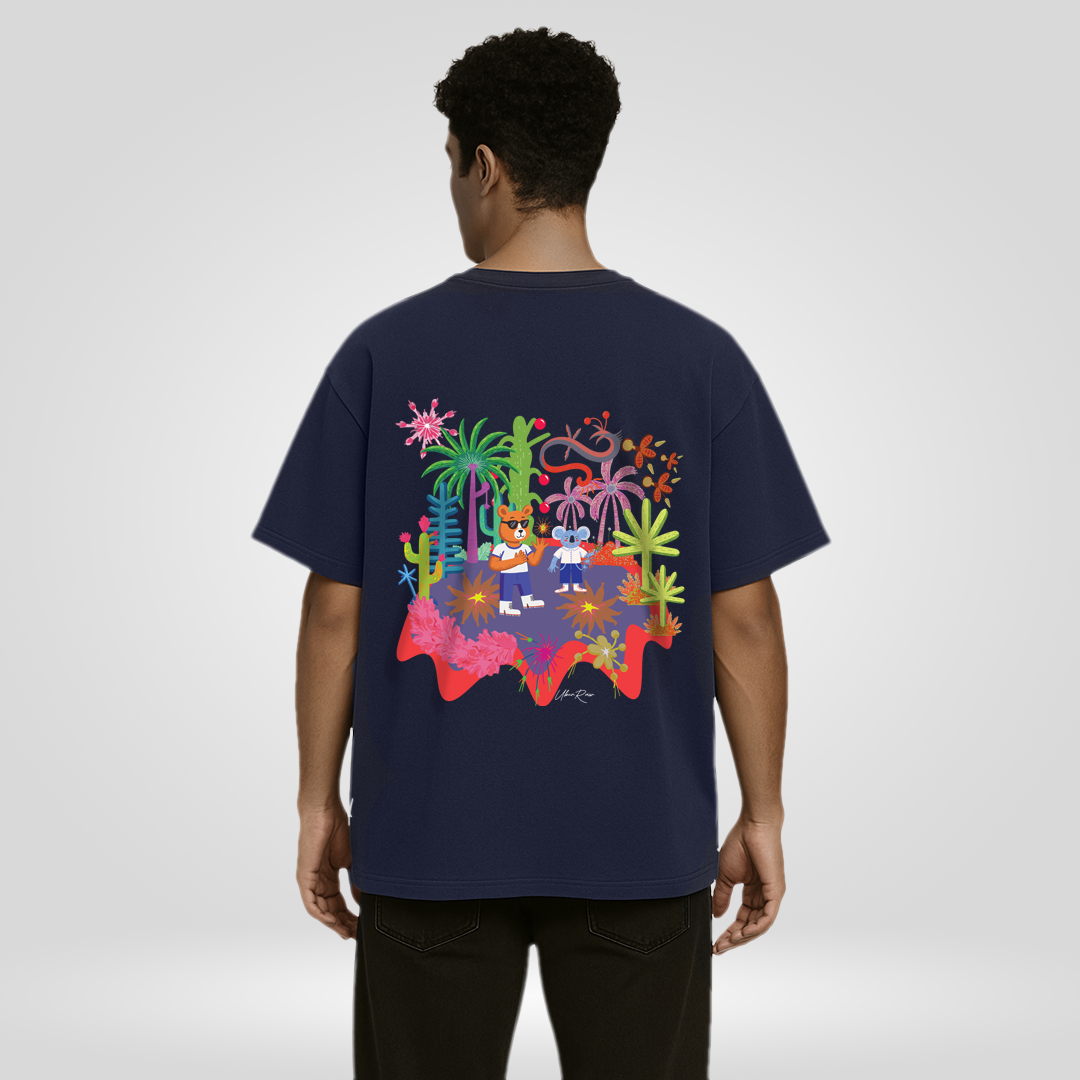 Yobro Chapter 2 Tee in Navy Blue