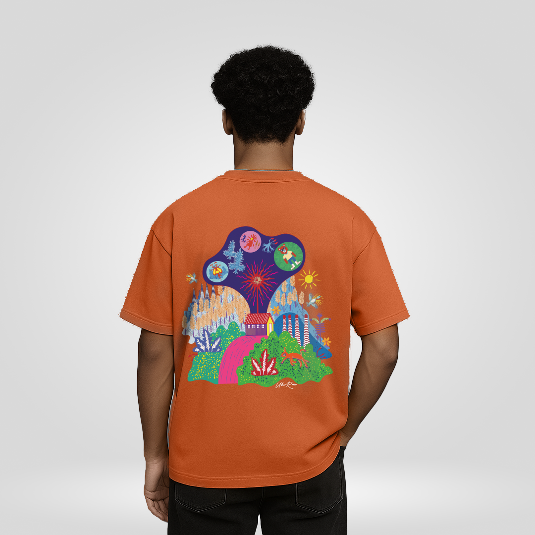 Yobro Chapter 1 Tee in Slushy Orange